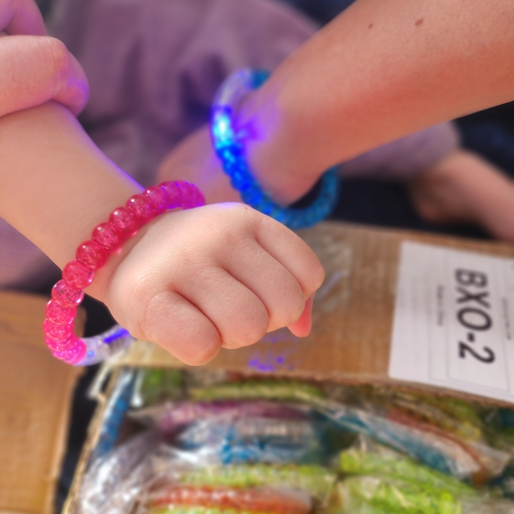 Colorful LED Light-Up Bracelets